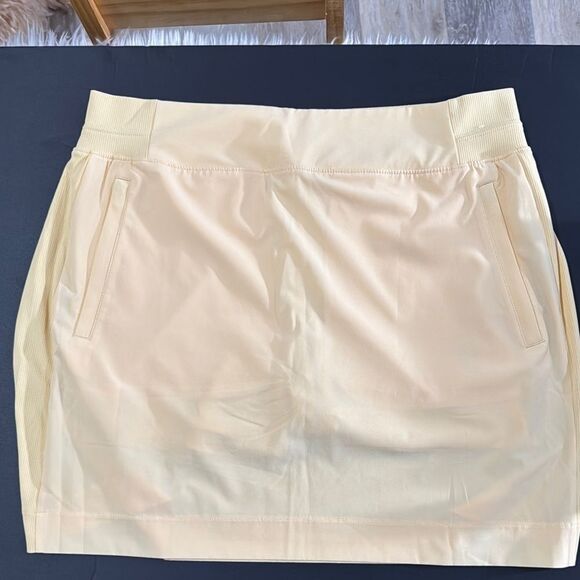 Members Markl Cream Tennis Skirt Size L - Picture 8 of 8